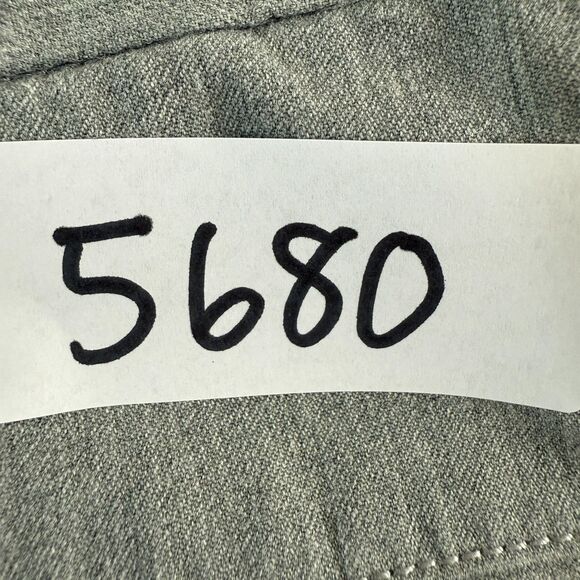 Banana Republic Men's Kentfield Pants Heather Grey Cotton Size 36 x 32 - Picture 12 of 12